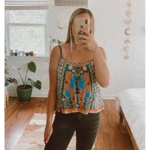 Pattern Tank Top size S